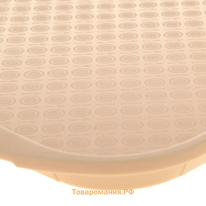 Поднос для подачи RESTOLA, 49.5×35 см, пластик, бежевый