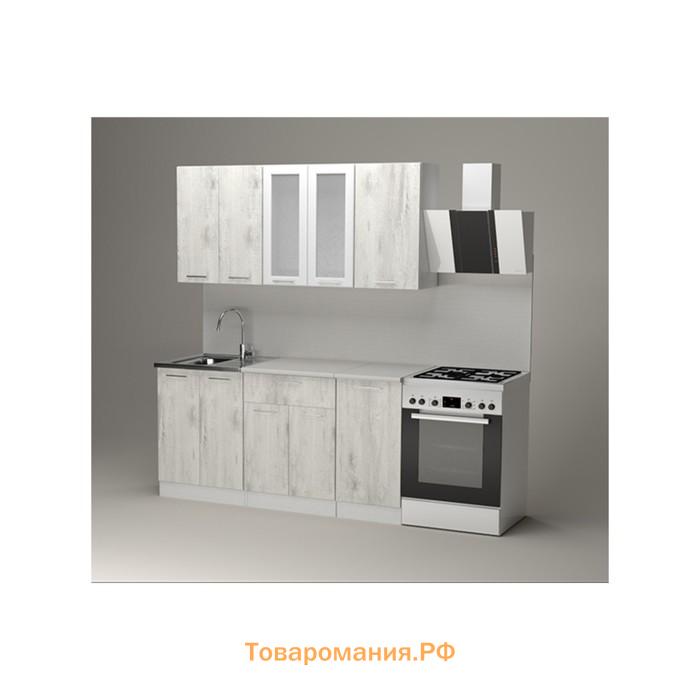 Кухонный гарнитур «Алина стандарт», 1600×1570 мм, цвет белый/пайн белый