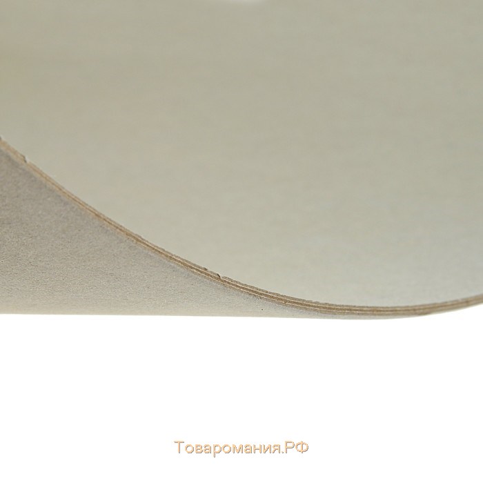 Картон переплётный (обложечный) 2.0 мм, 30 х 30 см, 1250 г/м2, серый