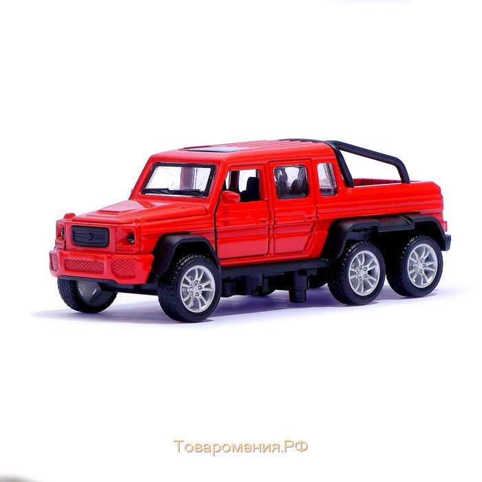 Машинка металлическая «Внедорожник 6X6», 1:32, инерция