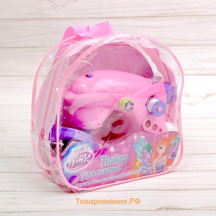 Швейная машинка детская «Волшебная нить», свет, звук, WINX