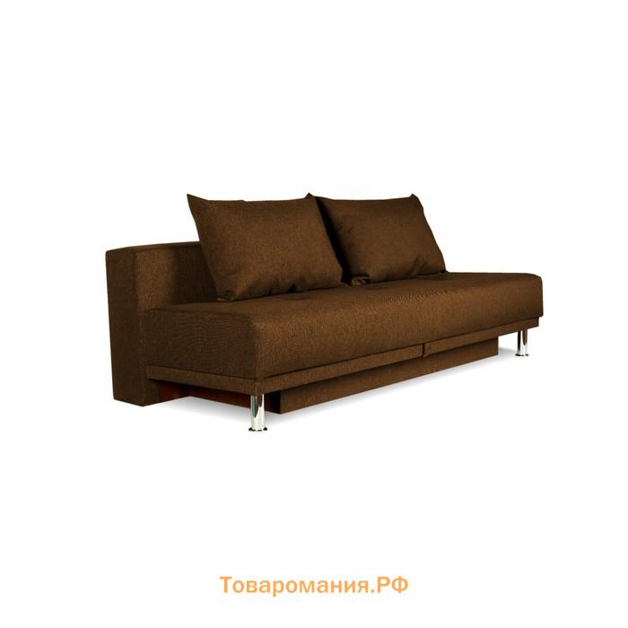 Диван-кровать NEXT, 1200×1950 мм, обивка рогожка, цвет coffee