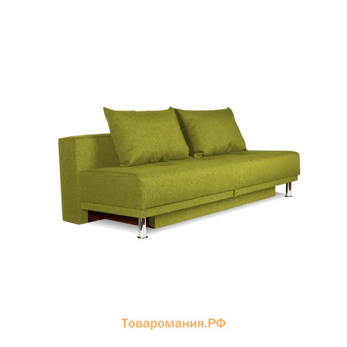 Диван-кровать NEXT, 1200×1950 мм, обивка рогожка, цвет oliva