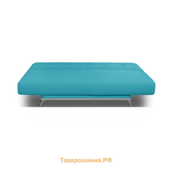 Диван «Манго 2», 1100×1920 мм, обивка бирюзовая, подушки оранжевые