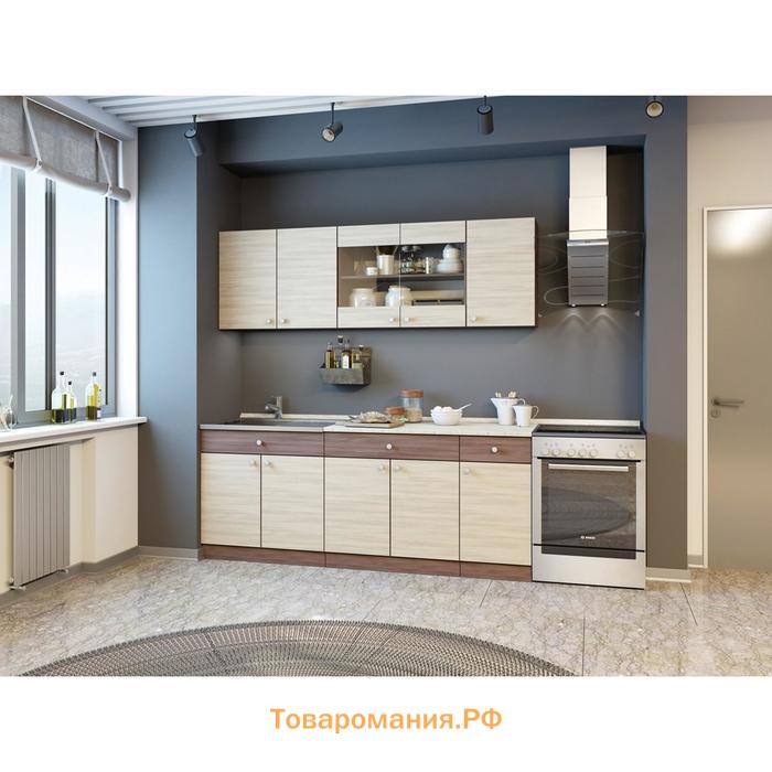 Шкаф напольный «ЭРА. Н400-1Я», 400×450×840 мм, цвет ясень шимо тёмный/ясень шимо светлый