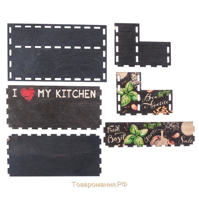 Органайзер для кухонных мелочей "Приправы", 16 см × 9,8 см × 7,3 см