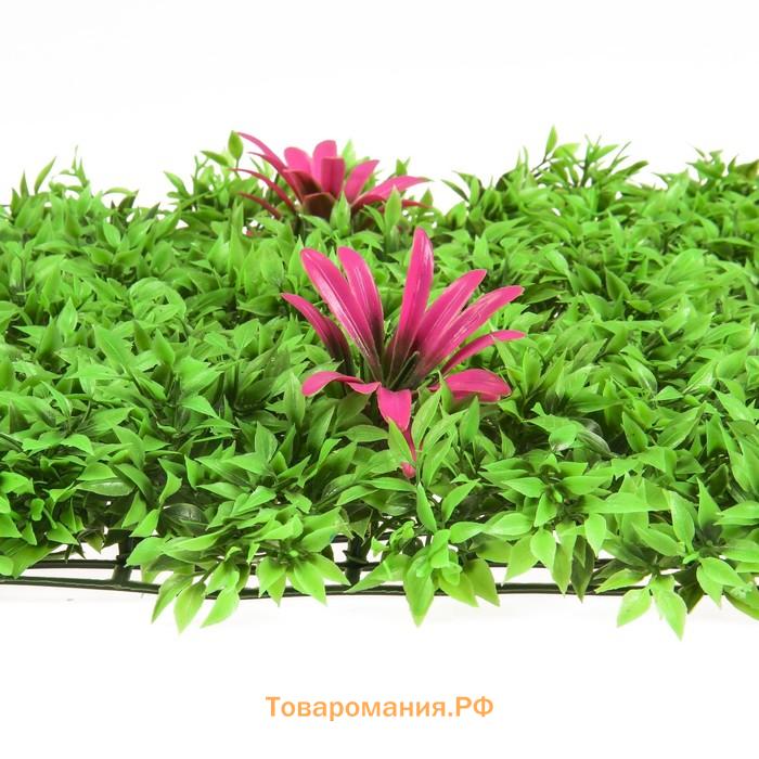 Декоративная панель, 60×40 см, «Большие цветы», Greengo