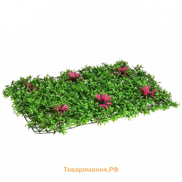 Декоративная панель, 60×40 см, «Большие цветы», Greengo