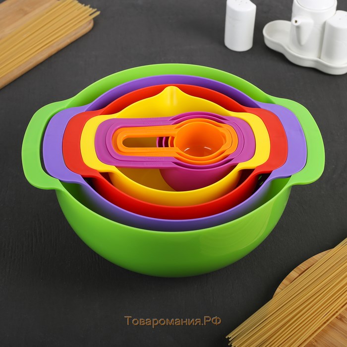 Набор для кухни Compact, 8 предметов, цвет МИКС