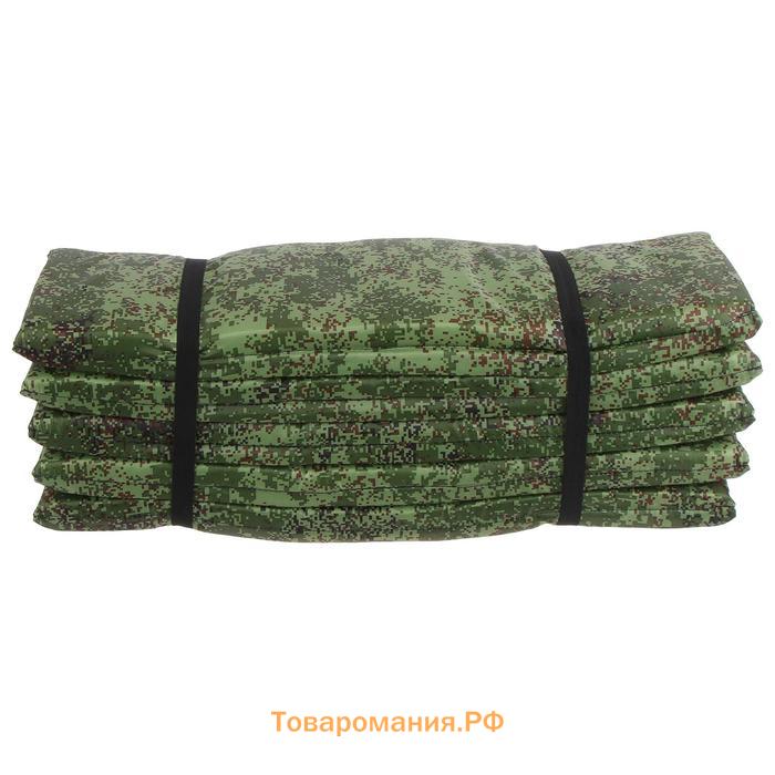 Коврик туристический maclay, складной, 180×60×2 см, камуфляж