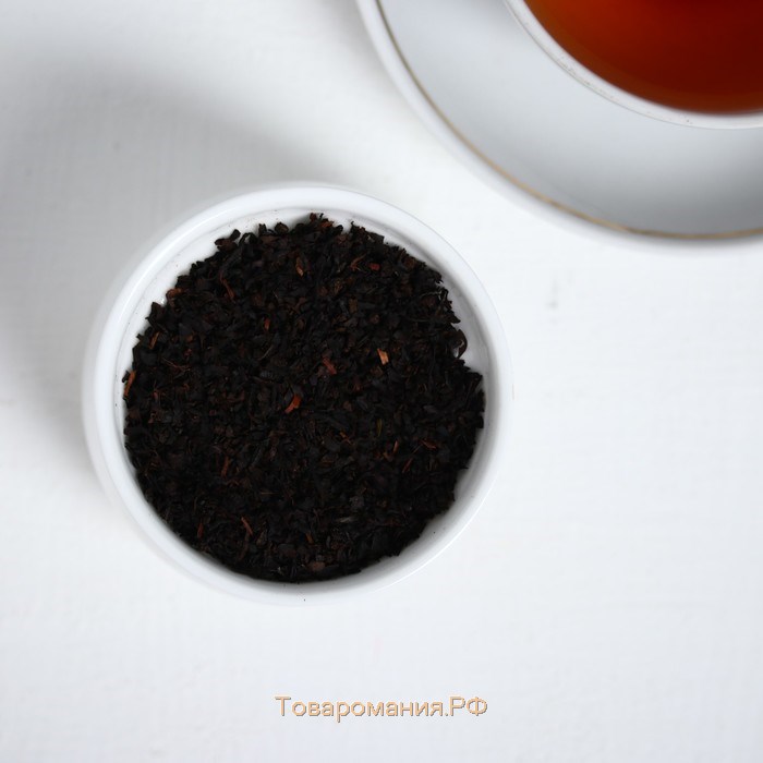 Подарочный набор «Би хэппи»: термос 200 мл, чай чёрный 50 г.