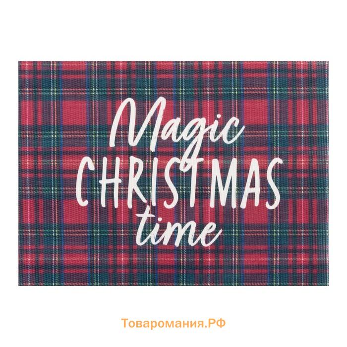 Новогодняя салфетка на стол Magic Christmas, 40х29 см, 420г/м²