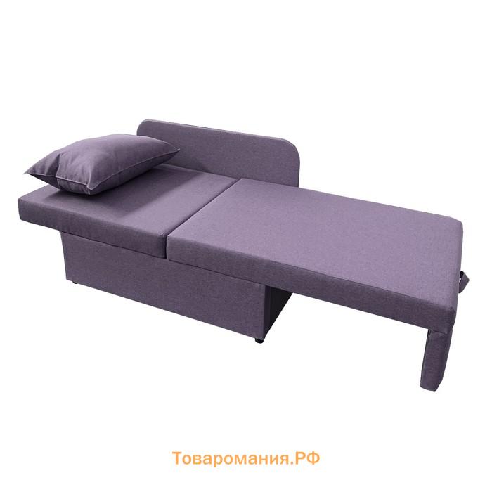 Диван кушетка NEXT NICE, со спальным местом 750×1950 мм, рогожка PLUN