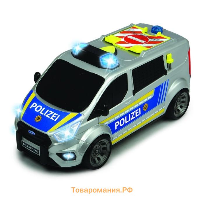 Полицейский минивэн Ford Transit, 28 см, световые и звуковые эффекты