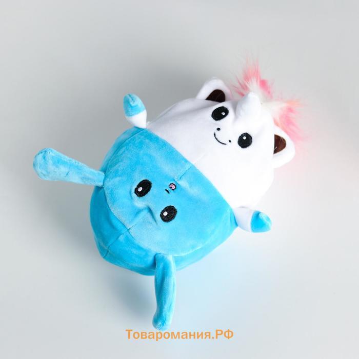 Мягкая игрушка - трансформер «Единорог - Заяц», перевёртыш