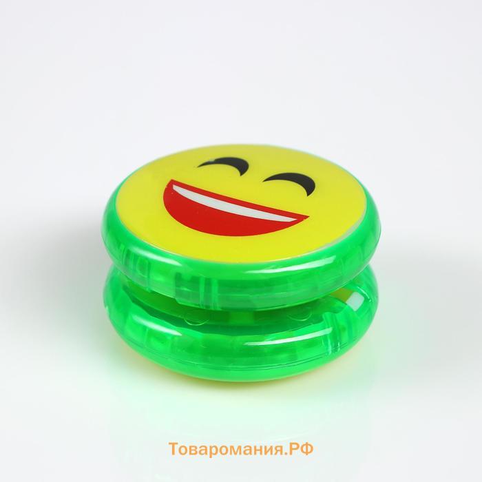 Йо-Йо «Смайл», световой, МИКС