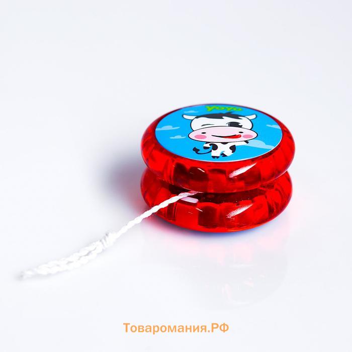 Йо-Йо «Звери», световой, МИКС