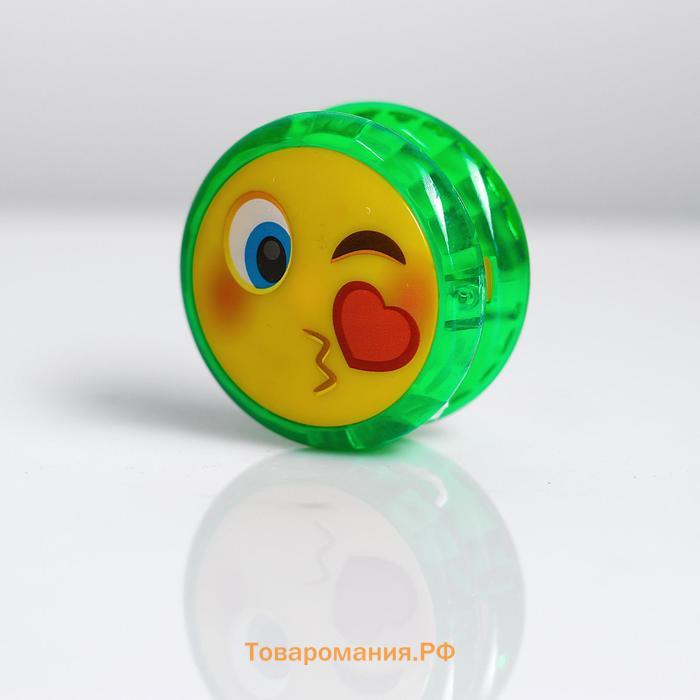Йо-Йо «Смайл», световой, МИКС