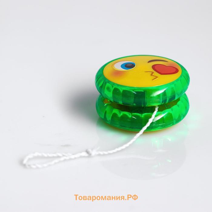 Йо-Йо «Смайл», световой, МИКС