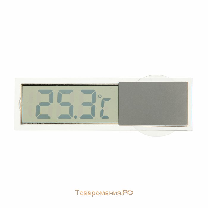 Термометр LTR-17, электронный, на присоске, прозрачный