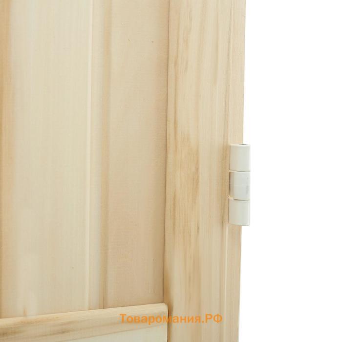 Дверь для бани и сауны ЛИПА Эконом, 170х70 см