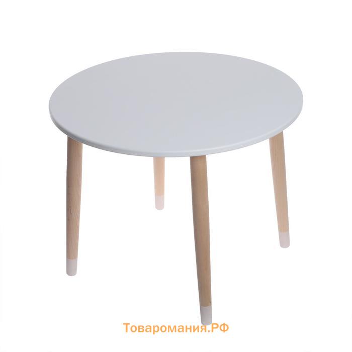 Стол детский, деревянный, белый