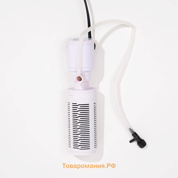 Фильтр внутренний JINGYE JY-501F, 500 л/ч, 6 Вт