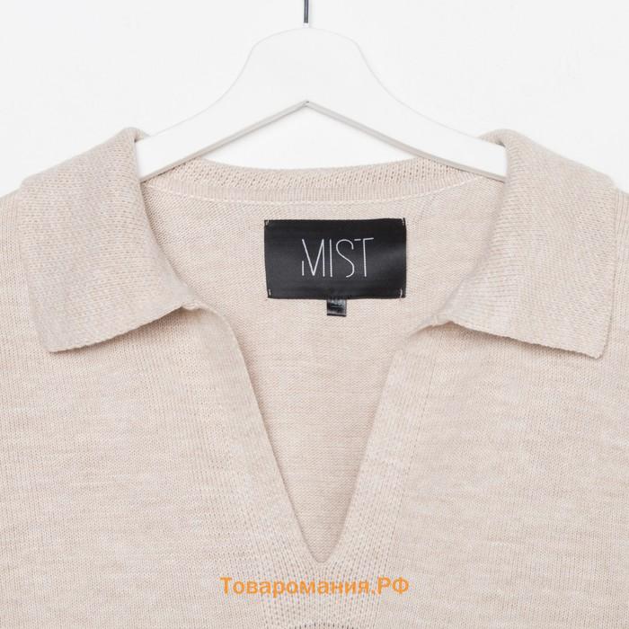 Костюм женский (джемпер и брюки) MIST р. 40-42, бежевый