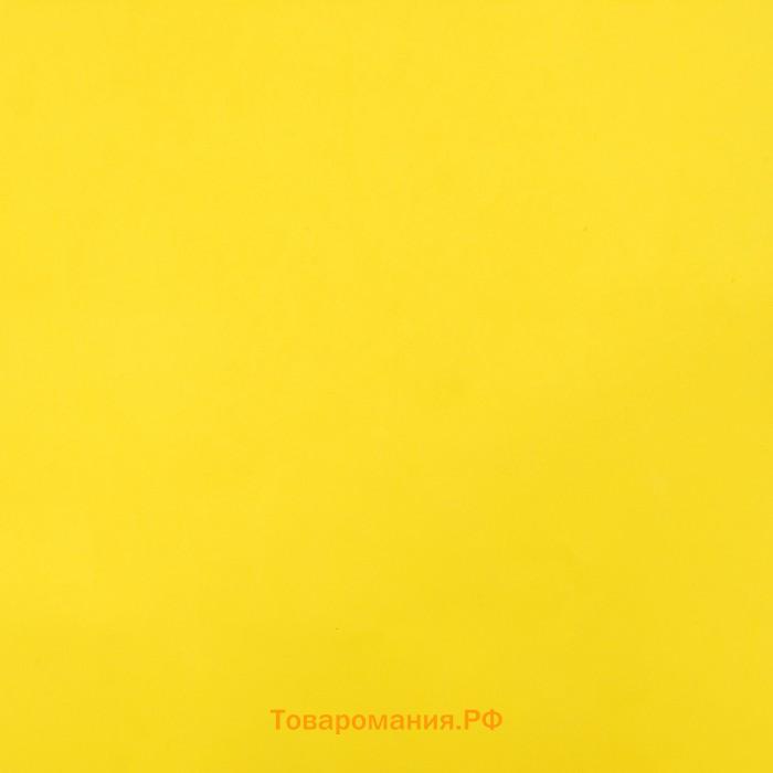Фоамиран, жёлтый, 1 мм, 60×70 см