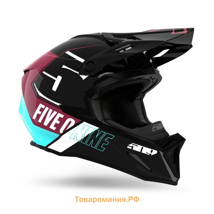 Шлем 509 Altitude 2.0, размер M, чёрный, красный, голубой