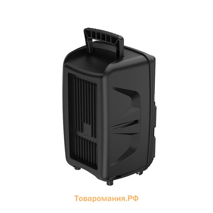 Портативная колонка Hoco BS37, 10 Вт, 1800 мАч, BT 5.0, microSD, USB, AUX, FM, микрофон, черная