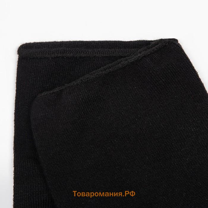 Носки MINAKU: Premium цвет чёрный, размер 38-39 (25 см)