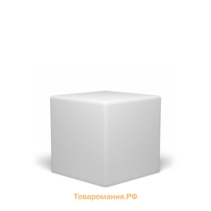 Светодиодный куб Piazza, 40 см, IP65, аккумулятор, свечение RGB