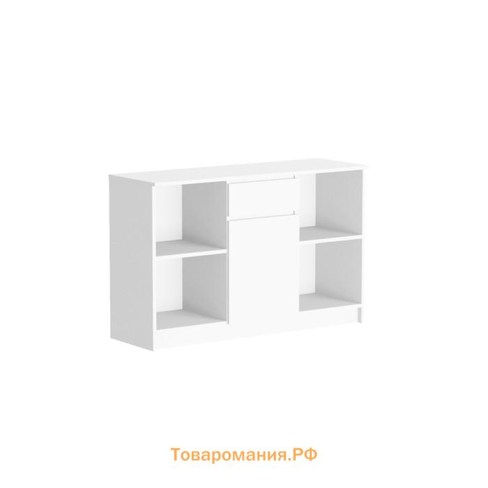 Тумба под ТВ «Мори» 1204×404×770 мм, цвет белый