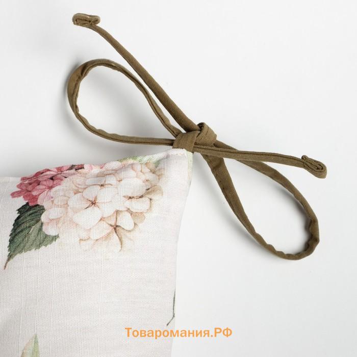 Сидушка на стул  Tenderness, 42×42 см, 100% хлопок, репс 210 г/м²