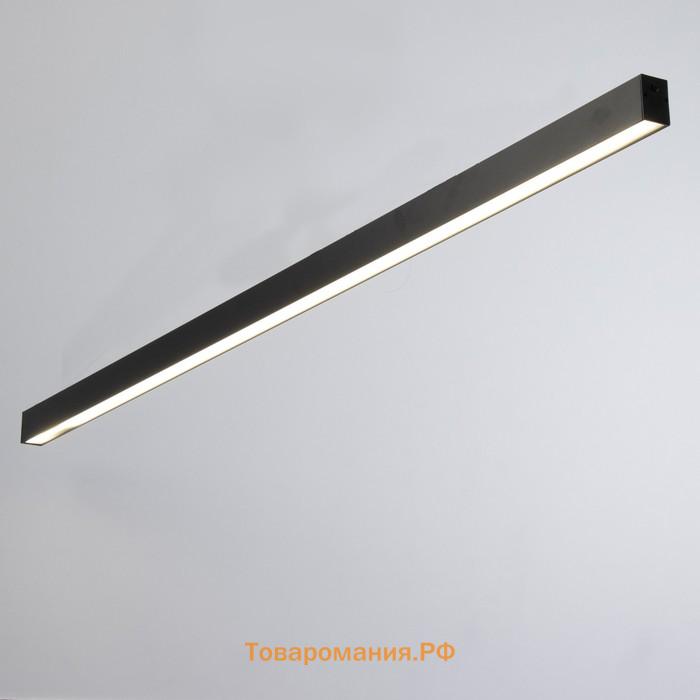 Светильник "Лайн" LED 24Вт 4000К черный 150х3,3х6 см BayerLux