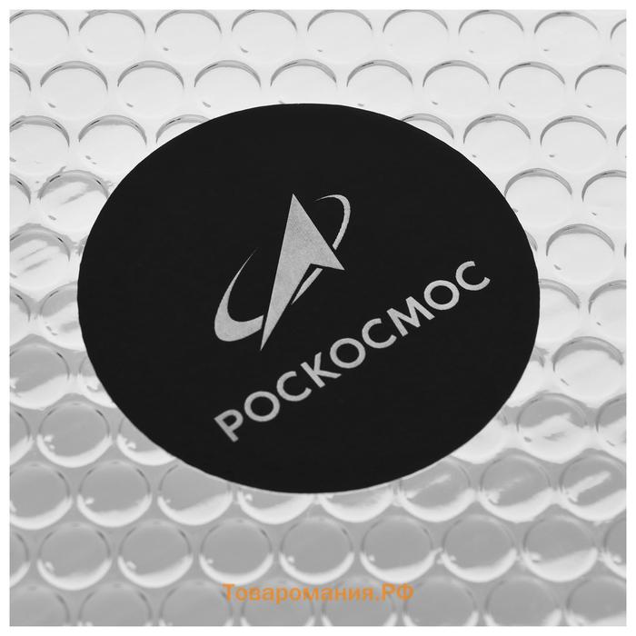 Перчатки РОСКОСМОС х ONLYTOP, р. S-M, чёрные