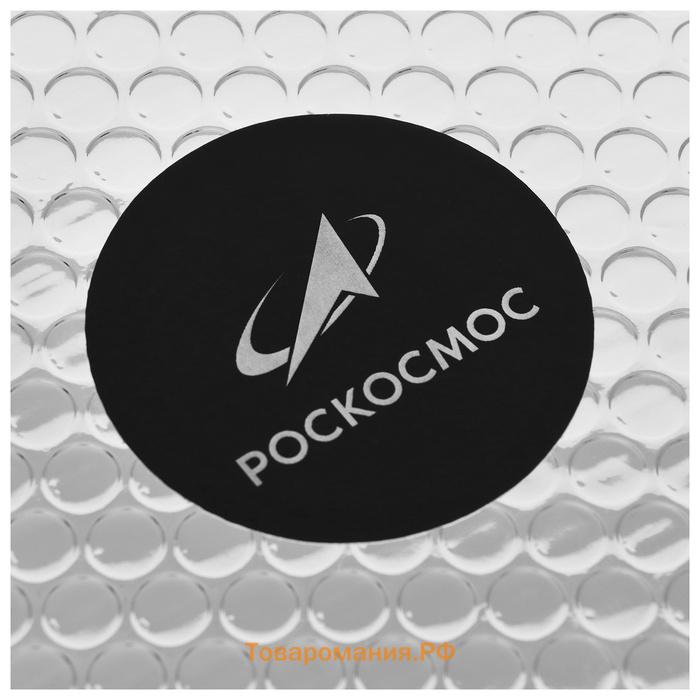 Перчатки РОСКОСМОС х ONLYTOP, р. S-M, чёрные
