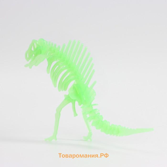 Светящаяся фигурка в темноте «Динозавр», конструктор