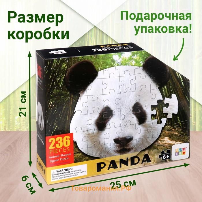 Пазл фигурный «Большая панда», 236 деталей