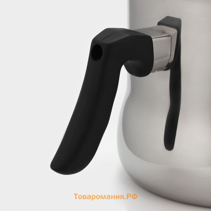 Молоковарка из нержавеющей стали , 2 л, h=15 см, d=16.5 см
