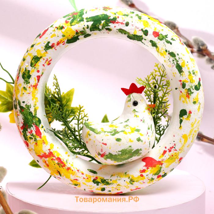 Пасхальный декор «Курочка» 5×15×15 см