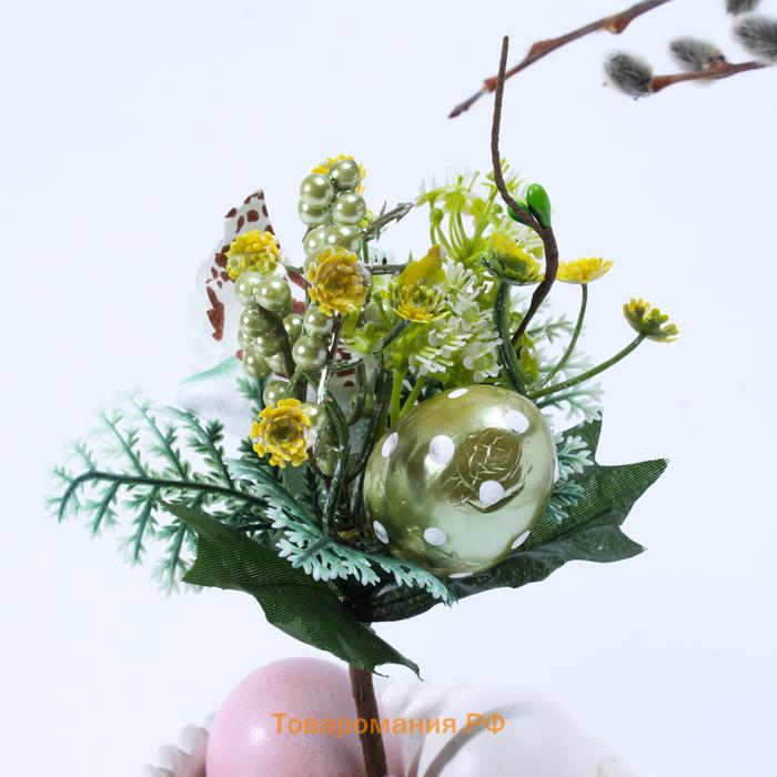 Пасхальный декор «Птичка» 10×14×25 см
