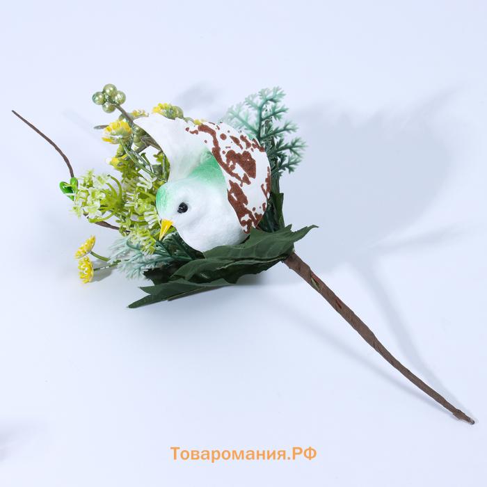 Пасхальный декор «Птичка» 10×14×25 см