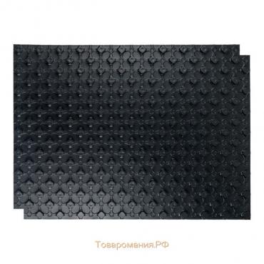 Маты STOUT SMF-0001-110802, 1100х800х20 мм, для теплого пола, с бобышками, черный