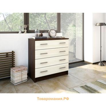 Комод для хранения «Эра», 800×830×440 мм, цвет венге/лоредо