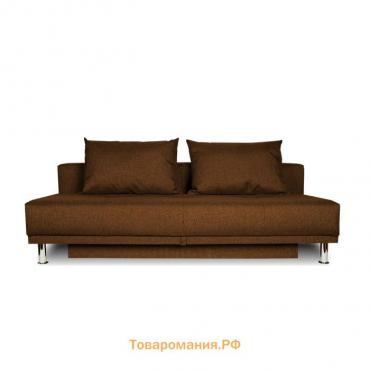 Диван-кровать NEXT, 1200×1950 мм, обивка рогожка, цвет coffee