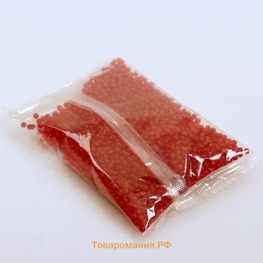 Аквагрунт, гидрогель декоративный для цветов, красный, 50 г
