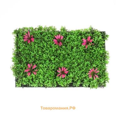 Декоративная панель, 60×40 см, «Большие цветы», Greengo