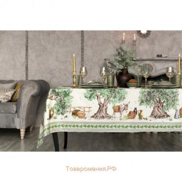 Скатерть  Olivia 180х145 см +/- 3 см, 100% хлопок, саржа 190 г/м2